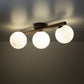 TK Lighting ESTERA WOOD WALNUT 3 kúlur.