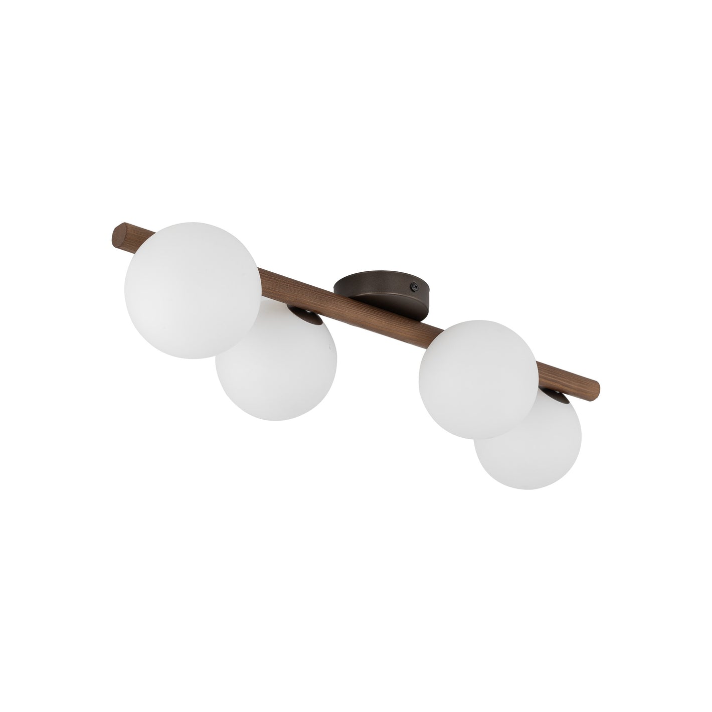 TK Lighting ESTERA WOOD WALNUT 4 kúlur.