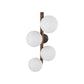 TK Lighting ESTERA WOOD WALNUT 4 kúlur.