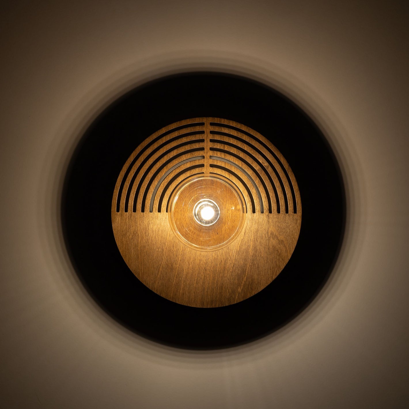 TK Lighting LUNAR WOOD KINKIET 250mm