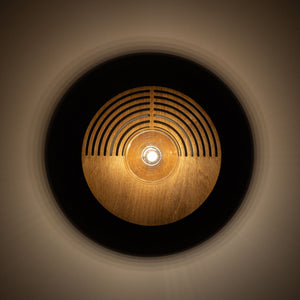 TK Lighting LUNAR WOOD KINKIET 250mm
