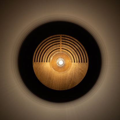TK Lighting LUNAR WOOD KINKIET 250mm