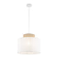 TK Lighting DUO WHITE JUTA 380