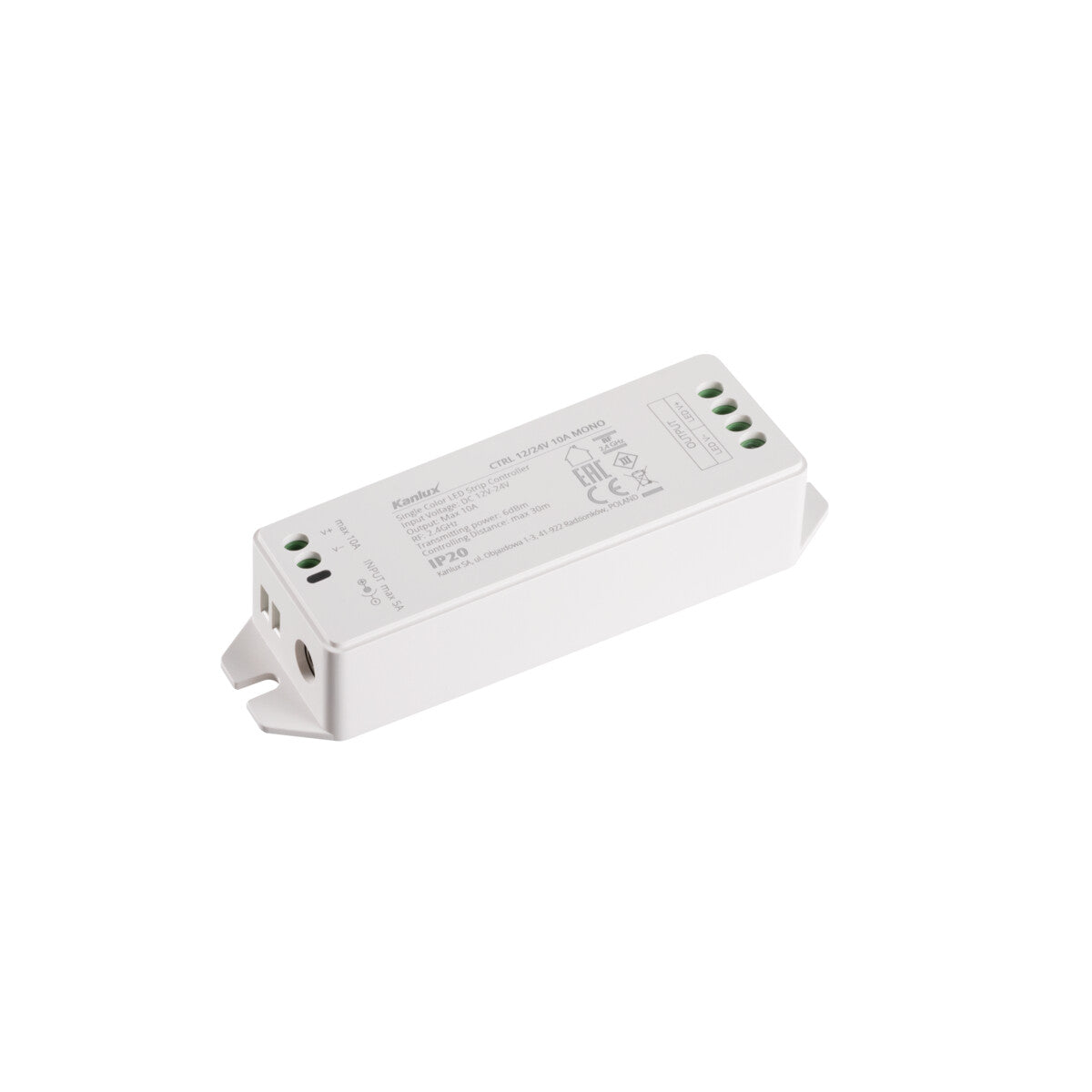 Kanlux 12/24V dimmer max 10A