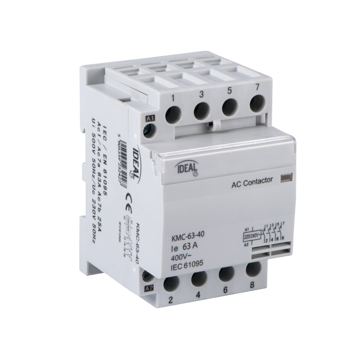 Kanlux Spóla 230V 63A 4rása KMC-63-40