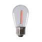 Kanlux pera ST45 E27 0,9W Rautt