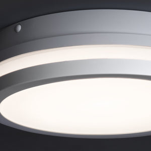 Kanlux Beno 18W 4000K IP54 hringlótt grátt