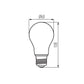 Kanlux pera XLED A60 E27 4W 1800K