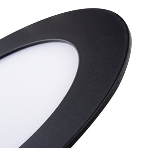 Kanlux Rounda V2LED 6W Innfellt Ljós Svart