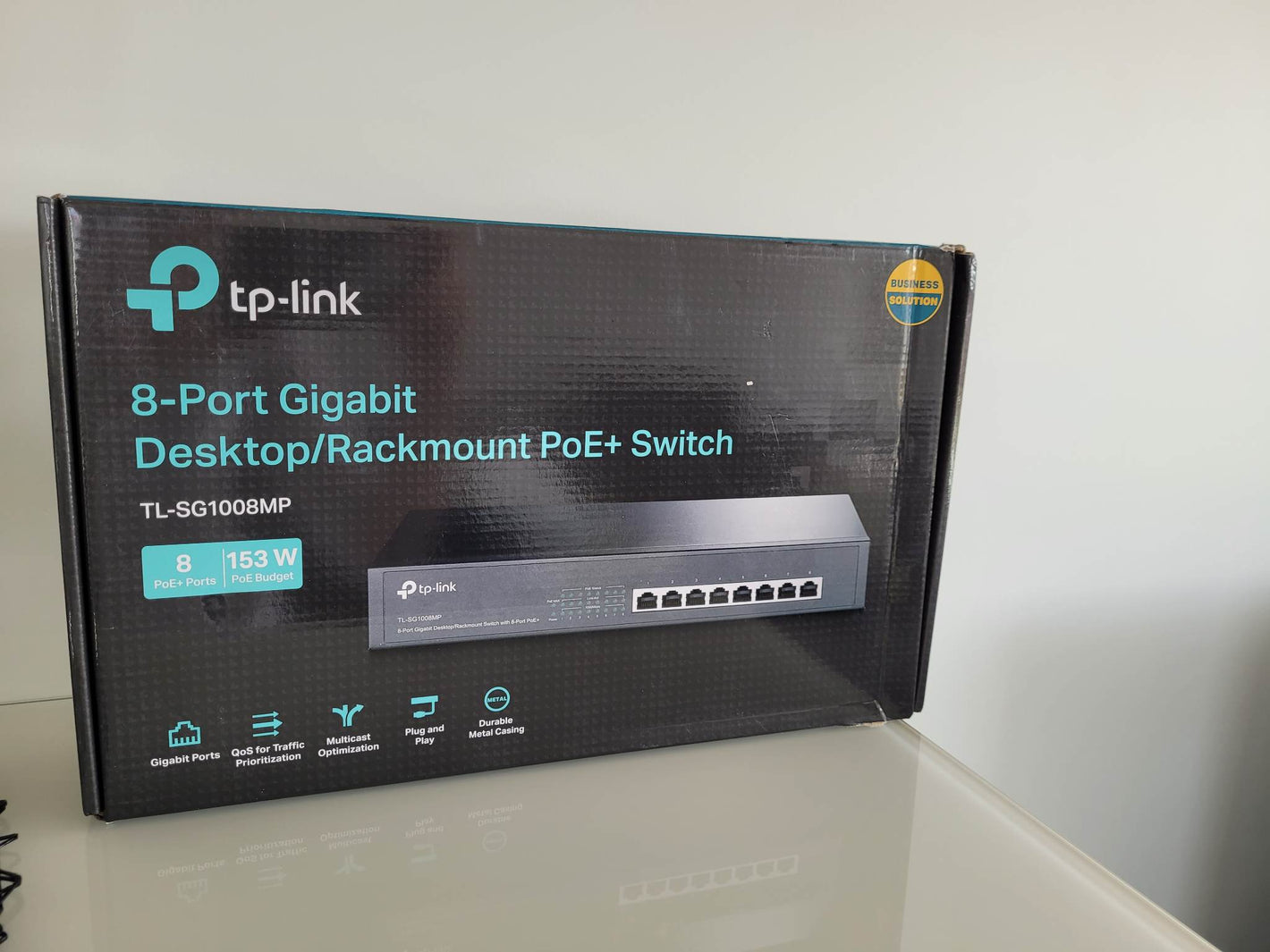 Tp-Link SG1008MP 8port POE swiss
