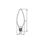 Kanlux pera XLEDIM C35 E14 5,9W 2700K