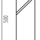Kanlux Laven IP44 50cm