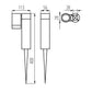 Kanlux Usti SP 1X7 GR