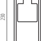 Kanlux Dasto 2Soc staur