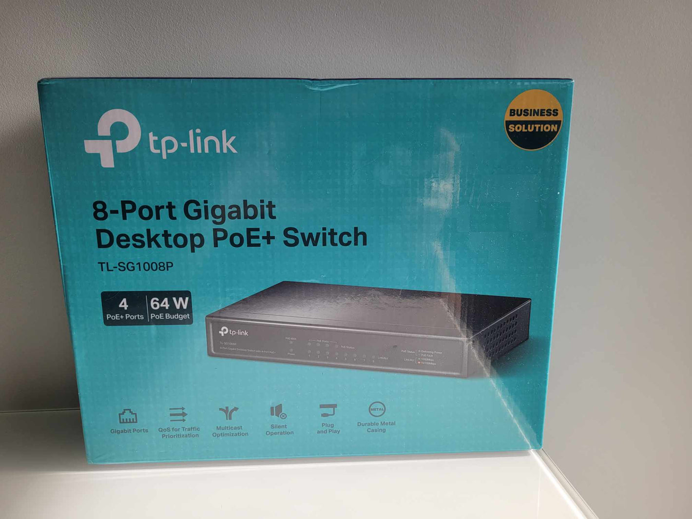 Tp-Link SG1008P 8port POE swiss