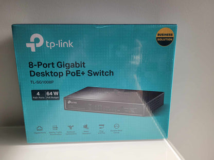 Tp-Link SG1008P 8port POE swiss