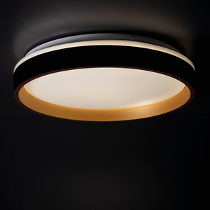 Kanlux Soln LED 17,5W 4000K Svart/gyllt