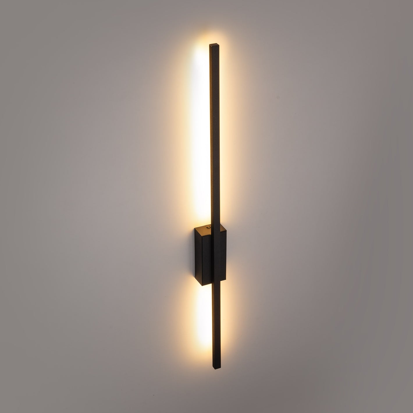 TK Lighting FLASH BLACK KINKIET 1 LED M