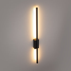 TK Lighting FLASH BLACK KINKIET 1 LED M