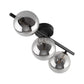 TK Lighting ESTERA BLACK 3 kúlur