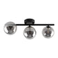 TK Lighting ESTERA BLACK 3 kúlur