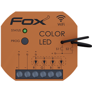 Fif Wifi LED lita stýring RGBW-P