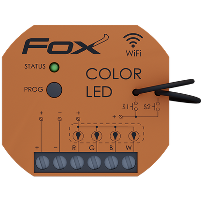 Fif Wifi LED lita stýring RGBW-P