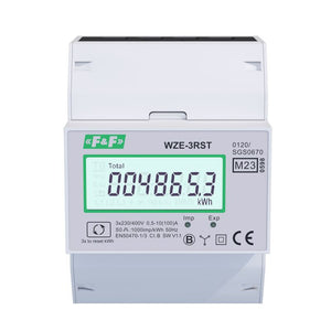 FiF Orkumælir WZE-3 80A með reset takka.
