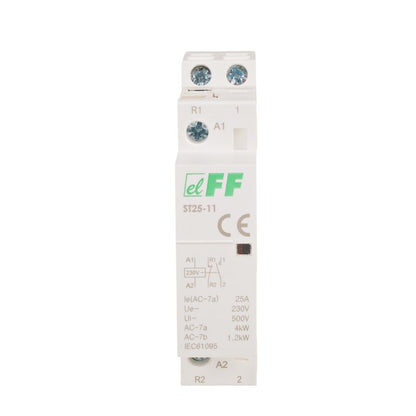 FiF Spólurofi 230V 1NO og 1NC 25A.