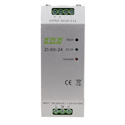 FiF Spennugjafi pulse 230V í 24V Afl 60W