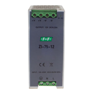 FiF Spennugjafi pulse 230V í 12V Afl 75W
